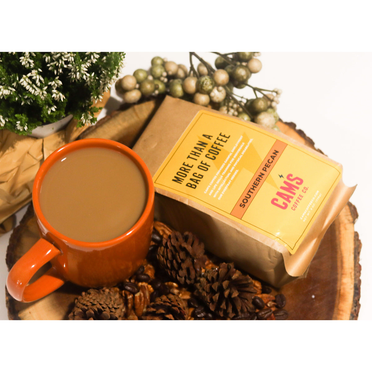 Southern Pecan Ground Coffee-coffee-Cam&#39;s Coffee Creations-Cam&#39;s Coffee Co.